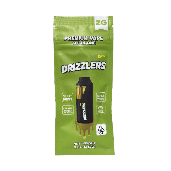 DRIZZLERS Sour DRIZZLERS THC & THCA vape