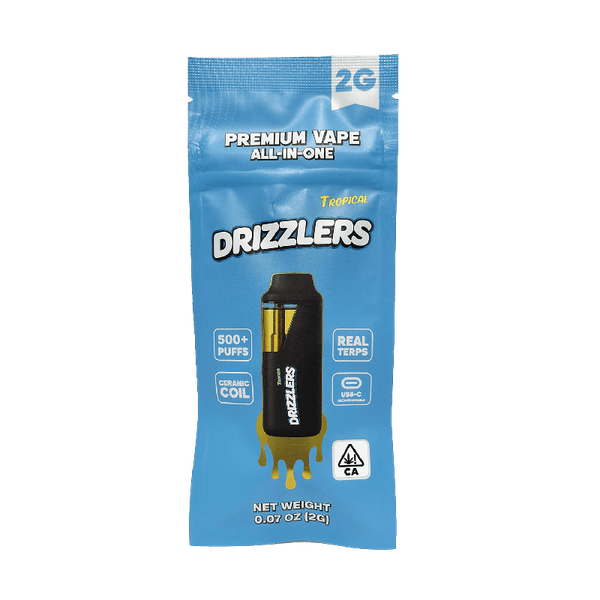 DRIZZLERS Tropical DRIZZLERS THC & THCA vape